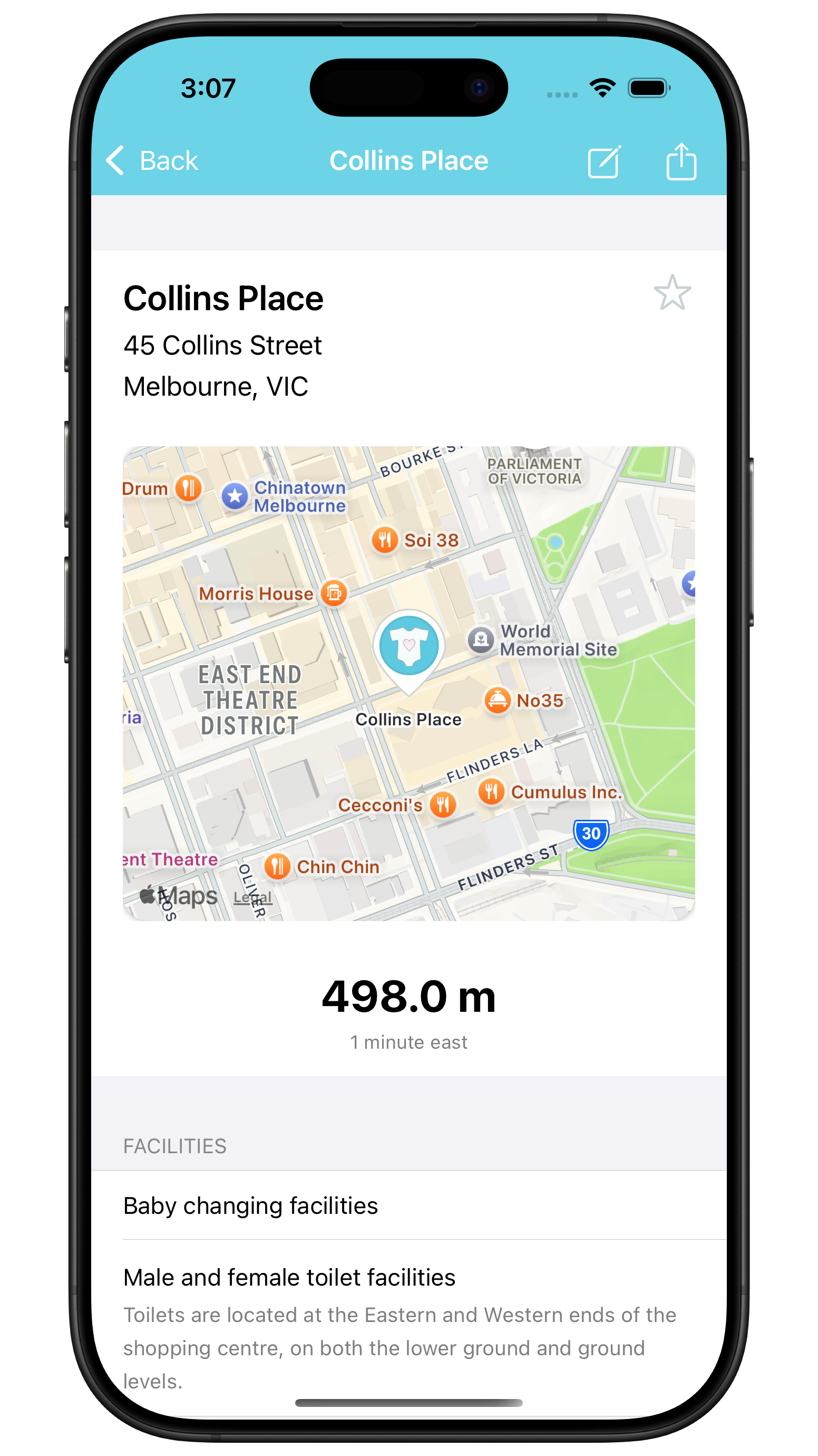 Facility details